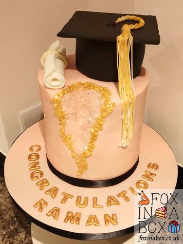 graduation cake