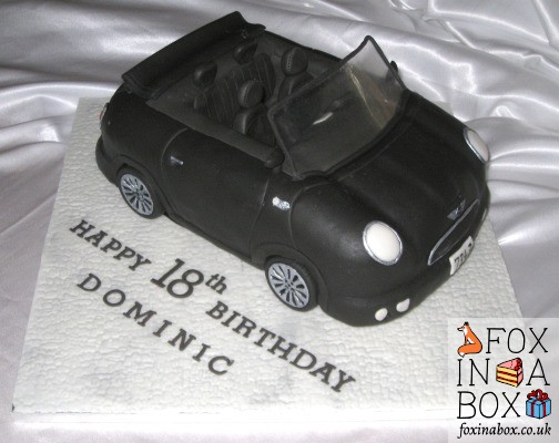 Convertible Mini car cake